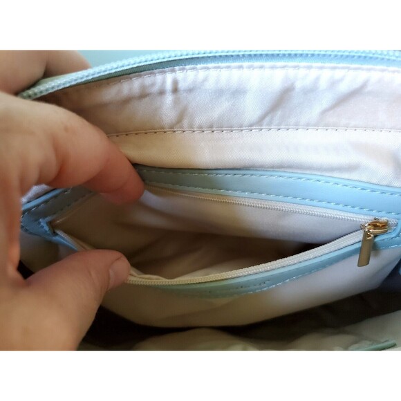 Simply Southern Mint Green Shoulder Bag Purse Gold Chain Quilted Pattern NWT - Picture 11 of 16